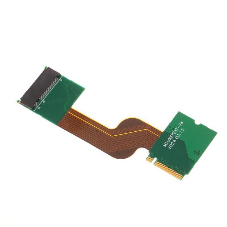 Câble ruban flexible adaptateur SSD OLED pour Steam Deck permettant de convertir un SSD M.2 2230 en SSD M.2 2280 pour une capacité de stockage étendue., Ribbon Cable