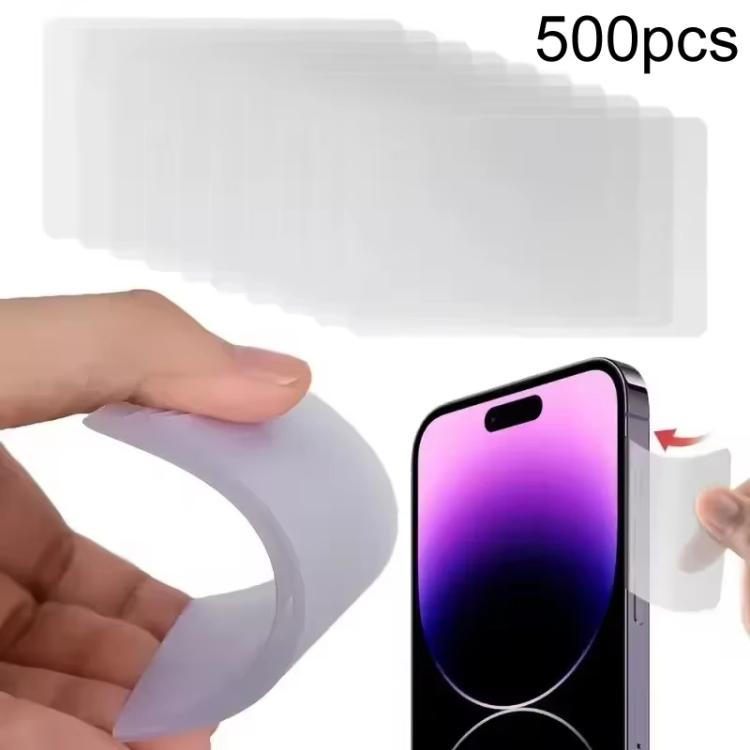 500 pièces/boîte - Outil de démontage de téléphone ultra-fin en plastique pour retirer le cadre