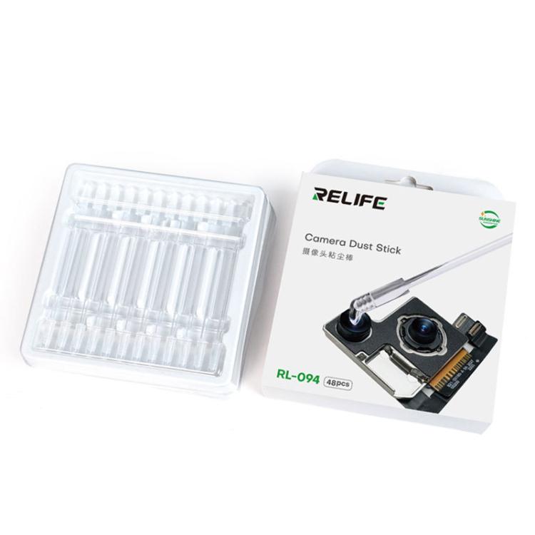 Bâtonnet anti-peluches pour appareil photo - Bâtonnet de nettoyage puissant et polyvalent, RELIFE RL-094 48pcs /Box
