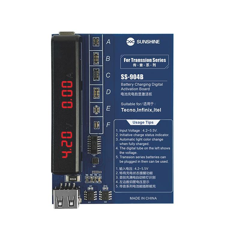 Outil de réparation de téléphones portables pour carte d'activation d'affichage numérique de charge de batterie de la série Transsion, SS-904B