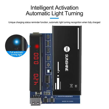 Outil de réparation de téléphones portables pour carte d'activation d'affichage numérique de charge de batterie de la série Transsion, SS-904B