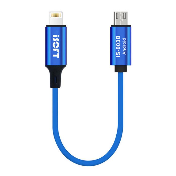 Câble combiné de transfert de données pour la réparation de téléphones, ISOFT IS-003A 8 Pin To 8 Pin, ISOFT IS-003B 8 Pin To USB, ISOFT IS-003B 8 Pin To Type-C