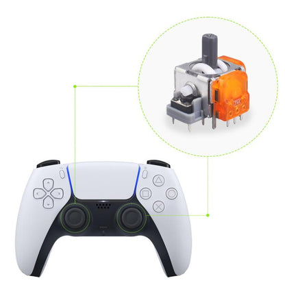 Joystick analogique de remplacement à capteur électromagnétique Hall TMR à effet Hall 3D, For PS5 Controller, For Switch Pro Controller
