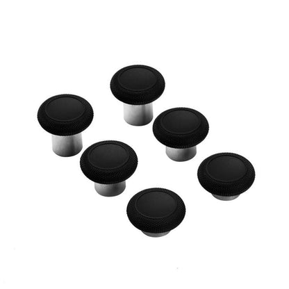 Kit de joysticks GuliKit NS34 King Kong Ring : 6 embouts de remplacement en 1 avec 3 hauteurs, compatibles avec la série de manettes GuliKit King Kong., NS34 Black, NS34 Gray