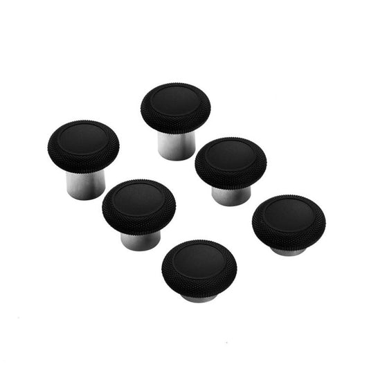 Kit de joysticks GuliKit NS34 King Kong Ring : 6 embouts de remplacement en 1 avec 3 hauteurs, compatibles avec la série de manettes GuliKit King Kong., NS34 Black, NS34 Gray