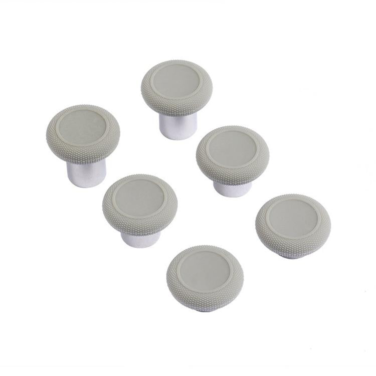 Kit de joysticks GuliKit NS34 King Kong Ring : 6 embouts de remplacement en 1 avec 3 hauteurs, compatibles avec la série de manettes GuliKit King Kong., NS34 Black, NS34 Gray