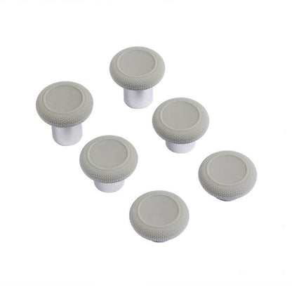 Kit de joysticks GuliKit NS34 King Kong Ring : 6 embouts de remplacement en 1 avec 3 hauteurs, compatibles avec la série de manettes GuliKit King Kong., NS34 Black, NS34 Gray