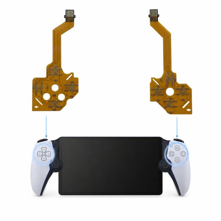 Câble flexible de remplacement pour bouton Portal PlayStation, film conducteur, clavier, Left Side, Right Side, Left & Right Side