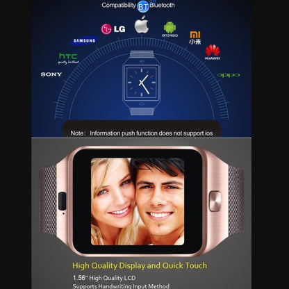 DZ09 Écran 1,56 pouces Bluetooth 3.0 Smart Watch Phone