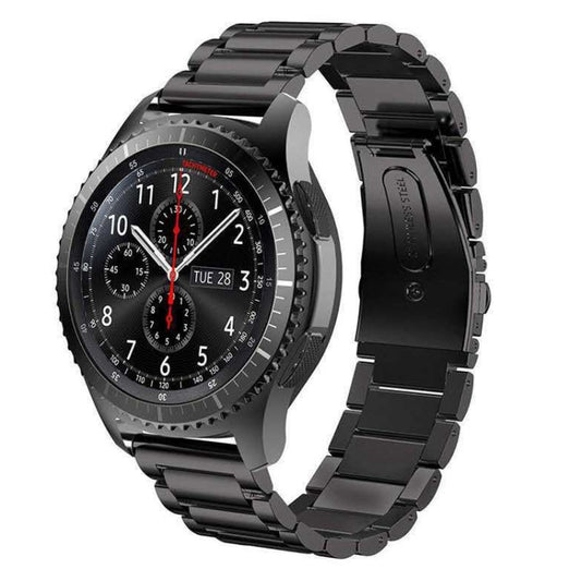Bracelet de Montre-Bracelet en Acier Inoxydable pour Samsung Gear S3 22mm