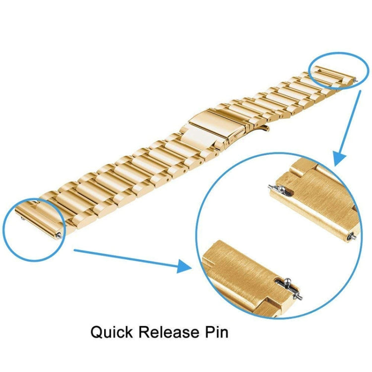 Bracelet de Montre-Bracelet en Acier Inoxydable pour Samsung Gear S3 22mm