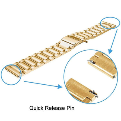 Bracelet de Montre-Bracelet en Acier Inoxydable pour Samsung Gear S3 22mm