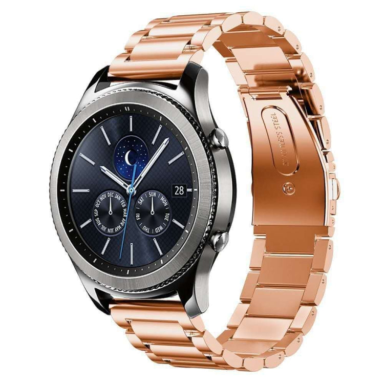 Bracelet de Montre-Bracelet en Acier Inoxydable pour Samsung Gear S3 22mm