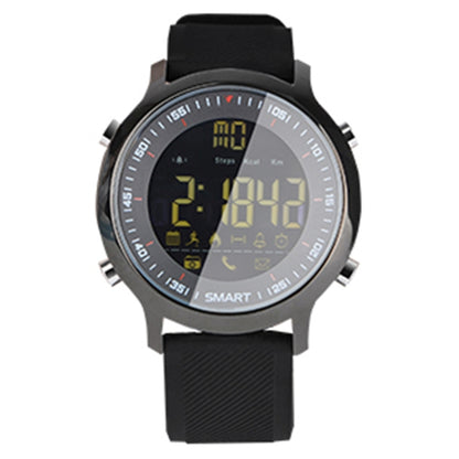 EX18 Montre de sport intelligente FSTN Écran plein écran Cadran lumineux Bracelet en TPU haute résistance, Comptage des étapes de soutien / Calories brûlées / Date du calendrier / Bluetooth 4.0 / Rappel d'appel entrant / Rappel de batterie faible