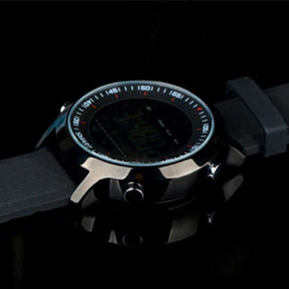 EX18 Montre de sport intelligente FSTN Écran plein écran Cadran lumineux Bracelet en TPU haute résistance, Comptage des étapes de soutien / Calories brûlées / Date du calendrier / Bluetooth 4.0 / Rappel d'appel entrant / Rappel de batterie faible