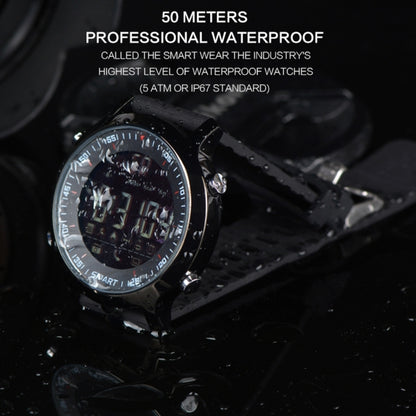 EX18 Montre de sport intelligente FSTN Écran plein écran Cadran lumineux Bracelet en TPU haute résistance, Comptage des étapes de soutien / Calories brûlées / Date du calendrier / Bluetooth 4.0 / Rappel d'appel entrant / Rappel de batterie faible