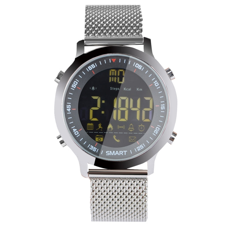 EX18 Montre de sport intelligente FSTN Écran plein écran Cadran lumineux Bracelet en TPU haute résistance, Comptage des étapes de soutien / Calories brûlées / Date du calendrier / Bluetooth 4.0 / Rappel d'appel entrant / Rappel de batterie faible