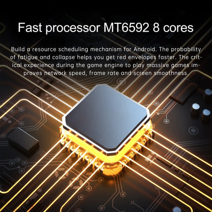 Android 5.1 MT6592 Octa Core, prend en charge la double carte SIM, WiFi, Bluetooth, GPS