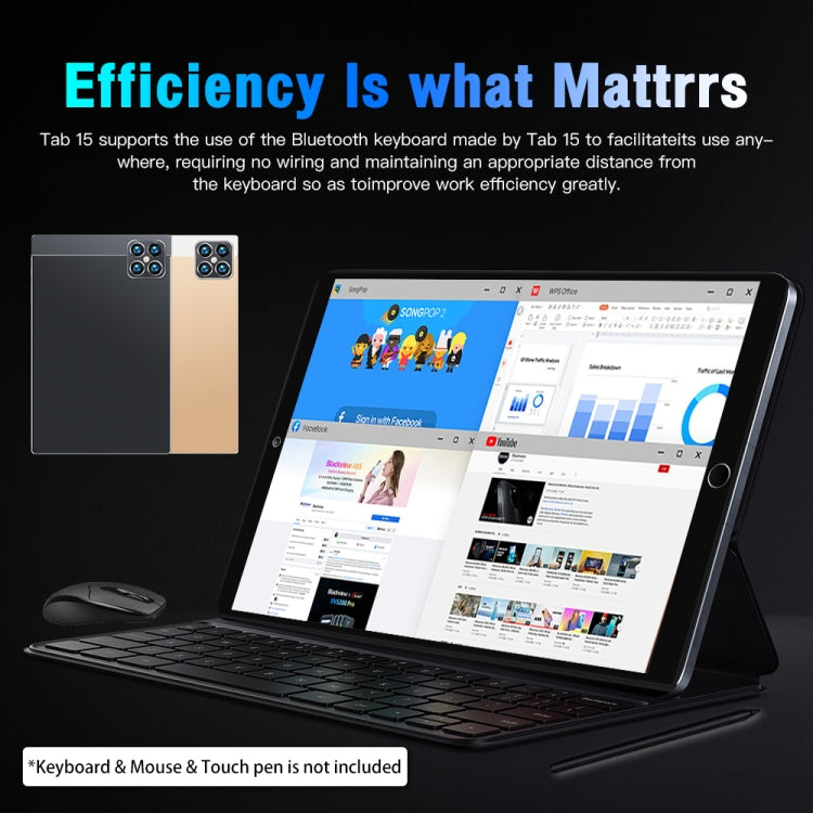 Android 5.1 MT6592 Quad Core, prise en charge double SIM, WiFi, BT, GPS, P15 1GB+32GB