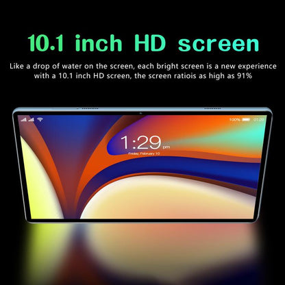Tablette PC 4G LTE BDF P70 10,1 pouces, 6 Go + 128 Go, Android 10, processeur octa-core MTK6750, double SIM, prise européenne, 8GB+256GB, EU Plug
