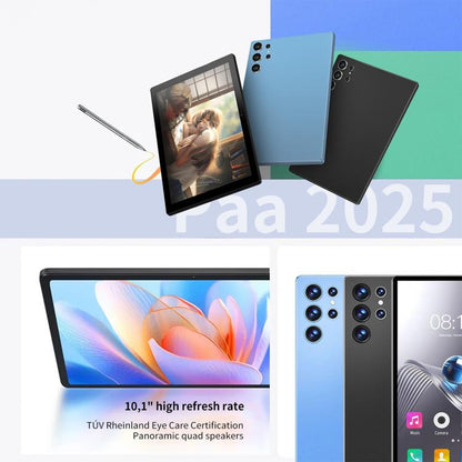 Tablette PC 4G LTE BDF H39 10,1 pouces, 6 Go + 128 Go, Android 10, processeur octa-core MTK6750, double SIM, prise européenne, 8GB+256GB, EU Plug