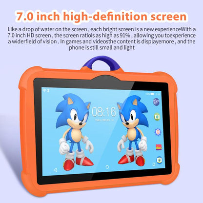 Tablette PC enfant BDF C8 7 pouces WiFi, 1 Go + 16 Go, Android 8.1, processeur octocœur MTK6735, prise US, 3GB+32GB