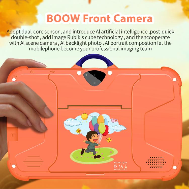 Tablette PC enfant BDF C8 7 pouces WiFi, 1 Go + 16 Go, Android 8.1, processeur octocœur MTK6735, prise US, 3GB+32GB