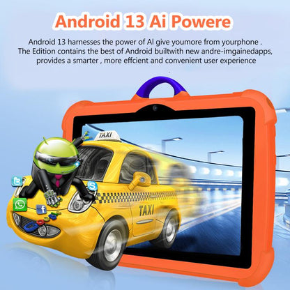 Tablette PC enfant BDF C8 7 pouces WiFi, 1 Go + 16 Go, Android 8.1, processeur octocœur MTK6735, prise US, 3GB+32GB