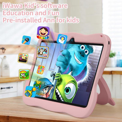 Tablette PC enfant BDF 7 pouces WiFi avec coque en silicone astronaute, 2 Go + 32 Go, Android 8.1, processeur quadricœur MTK6735, prise US, 4GB+64GB
