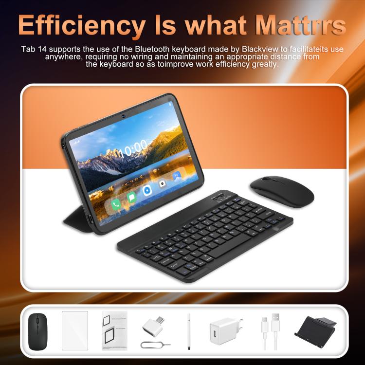 Tablette PC Tab 17 Pro 10,1 pouces 4G LTE, 4 Go + 32 Go, Android 10, processeur octocœur MTK6755, prise européenne, EU Plug