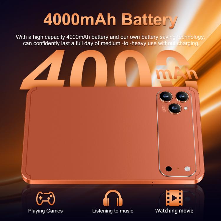 Tablette PC Tab 17 Pro 10,1 pouces 4G LTE, 4 Go + 32 Go, Android 10, processeur octocœur MTK6755, prise européenne, EU Plug