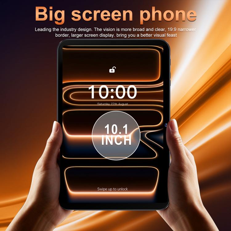 Tablette PC Tab 17 Pro 10,1 pouces 4G LTE, 4 Go + 32 Go, Android 10, processeur octocœur MTK6755, prise britannique, UK Plug