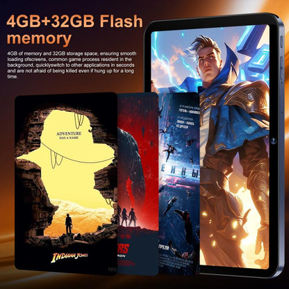 Tablette PC Tab 17 Pro 10,1 pouces 4G LTE, 4 Go + 32 Go, Android 10, processeur octocœur MTK6755, prise britannique, UK Plug