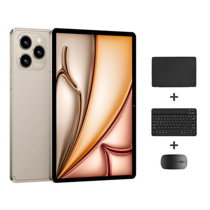 Tablette PC Pad 8 Pro 10,1 pouces 4G LTE (pack combo), 4 Go + 32 Go, Android 10, processeur octa-core MT6755, avec clavier, souris et étui en cuir, prise britannique., UK Plug