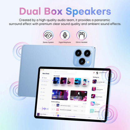 Tablette PC Pad 8 Pro 10,1 pouces 4G LTE (pack combo), 4 Go + 32 Go, Android 10, processeur octa-core MT6755, avec clavier, souris et étui en cuir, prise britannique., UK Plug