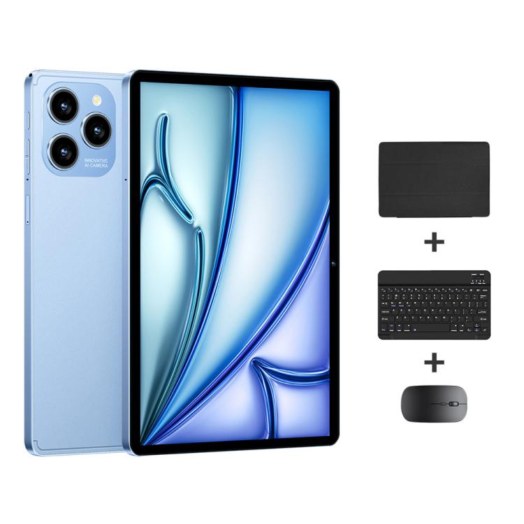 Tablette PC Pad 8 Pro 10,1 pouces 4G LTE (pack combo), 4 Go + 32 Go, Android 10, processeur octa-core MT6755, avec clavier, souris et étui en cuir, prise australienne., AU Plug
