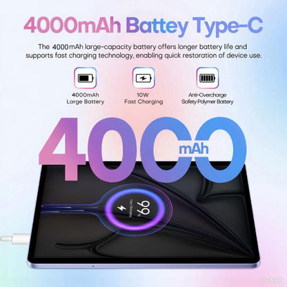 Tablette PC Pad 8 Pro 10,1 pouces 4G LTE (pack combo), 4 Go + 32 Go, Android 10, processeur octa-core MT6755, avec clavier, souris et étui en cuir, prise australienne., AU Plug