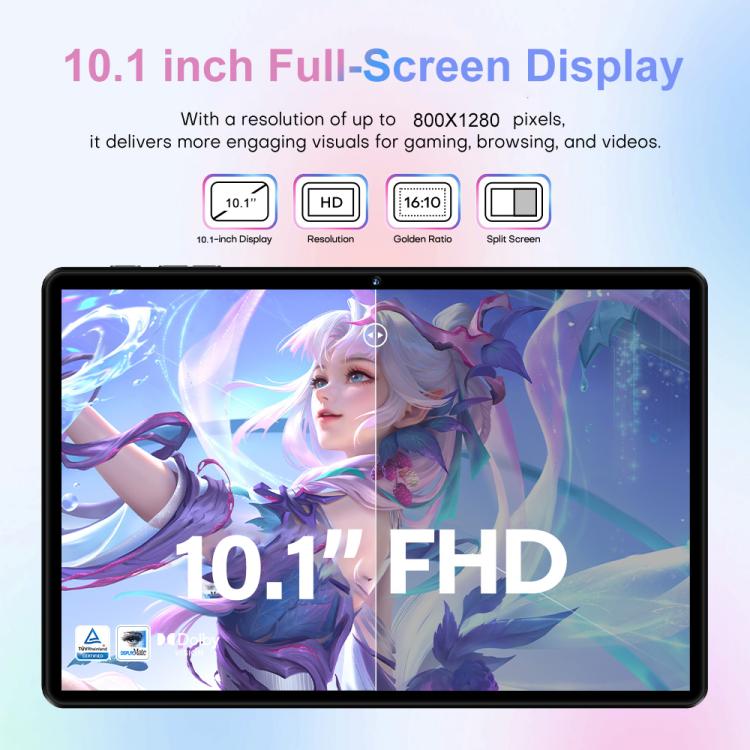 Tablette PC Pad 8 Pro 10,1 pouces 4G LTE (pack combo), 4 Go + 32 Go, Android 10, processeur octa-core MT6755, avec clavier, souris et étui en cuir, prise australienne., AU Plug