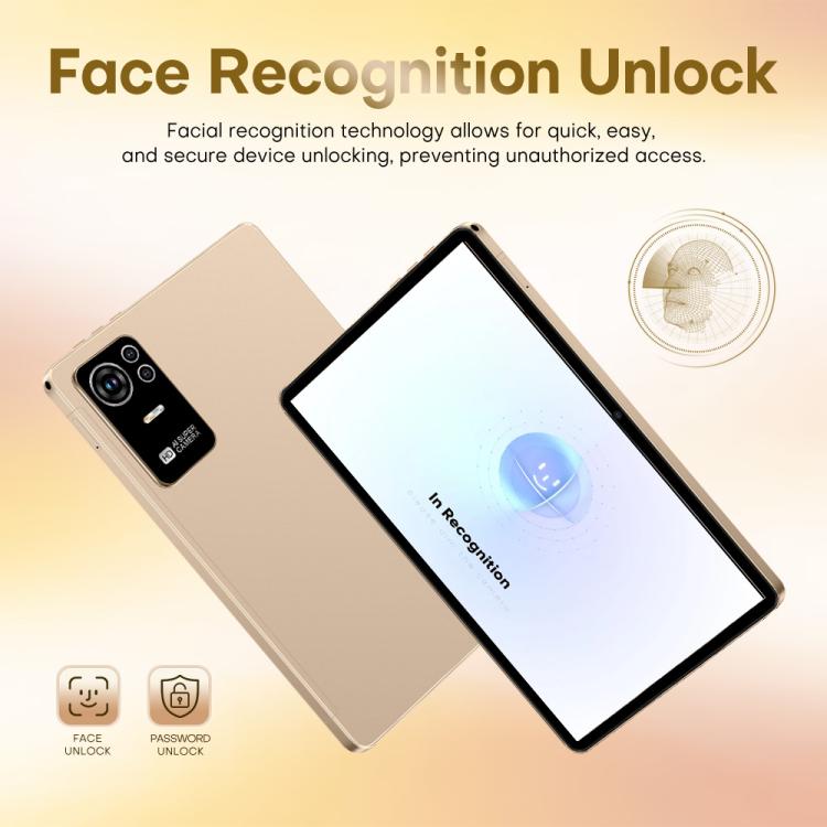 Pad 8 Ultra 10.1 inch 3G Phone Call Tablet PC, 3GB+32GB, Android 10 MTK6755 Quad Core, US Plug, US Plug