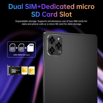 Pad 16 Pro 10.1 inch 4G LTE Tablet PC, 4GB+32GB, Android 10 MTK6755 Octa Core, AU Plug, AU Plug