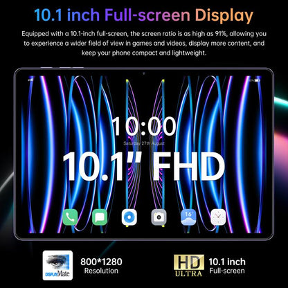Pad 16 Pro 10.1 inch 4G LTE Tablet PC, 4GB+32GB, Android 10 MTK6755 Octa Core, UK Plug, UK Plug