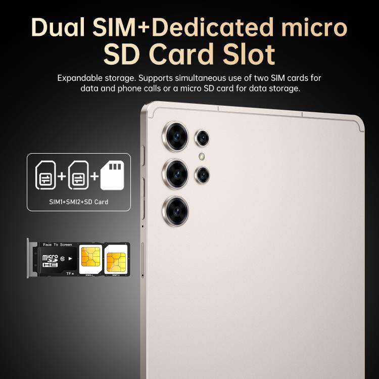 Pad 25 Ultra 10.1 inch 4G LTE Tablet PC, 4GB+32GB, Android 10 MTK6755 Octa Core, US Plug, US Plug