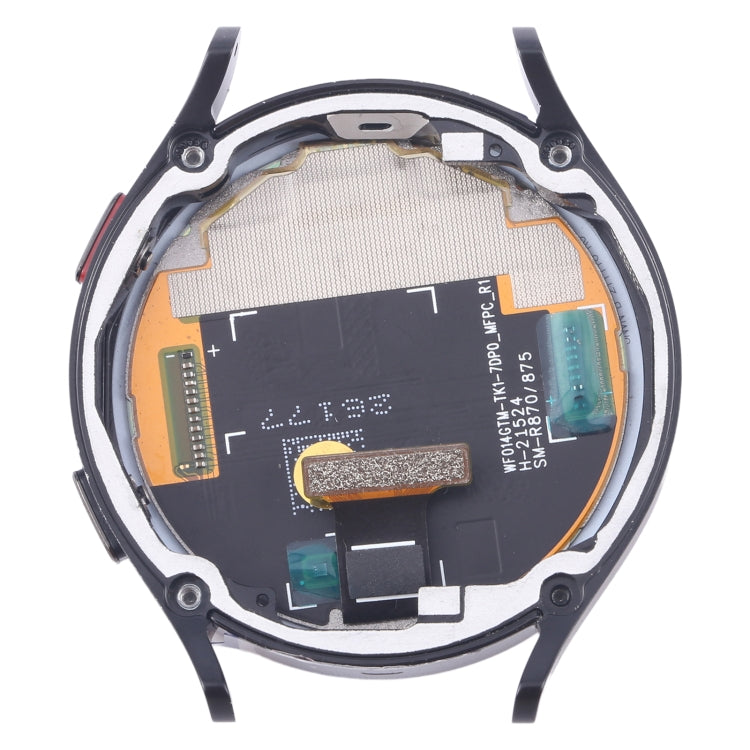 Écran LCD pour Samsung Galaxy Watch4 SM-R870 Digitizer Assemblage complet avec cadre, For Samsung Galaxy Watch4 44mm R870/R875