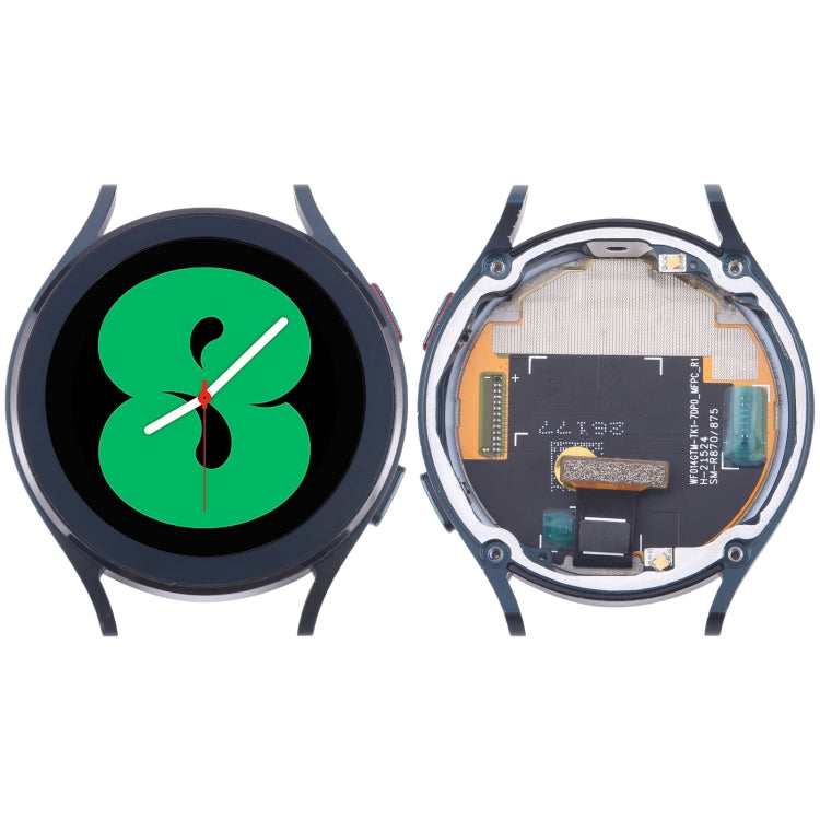 Écran LCD pour Samsung Galaxy Watch4 SM-R870 Digitizer Assemblage complet avec cadre, For Samsung Galaxy Watch4 44mm R870/R875