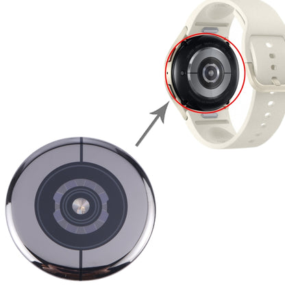 Pour Samsung Galaxy Watch6 40mm SM-R930/R940/R950/R960 couverture arrière en verre d'origine avec fréquence cardiaque