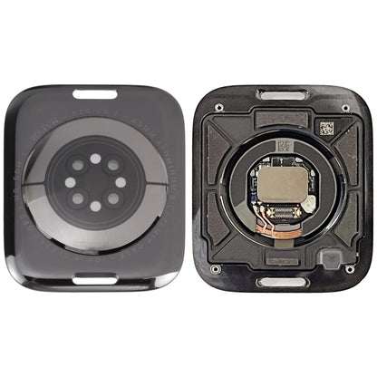 Pour Apple Watch Series 7 45MM Version GPS couvercle arrière en verre avec bobine de charge sans fil