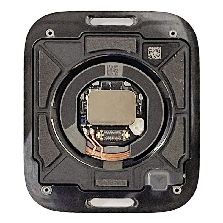 Pour Apple Watch Series 7 45MM Version GPS couvercle arrière en verre avec bobine de charge sans fil