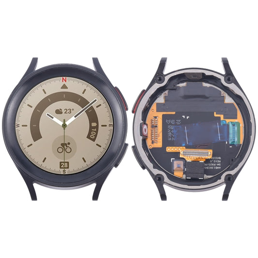 Ensemble complet de numériseur d'écran LCD d'origine avec cadre pour Samsung Galaxy Watch5 Pro 45 mm SM-R920/R925, For Samsung Galaxy Watch5 Pro 45mm (Original), For Samsung Galaxy Watch5 Pro 45mm(Original)