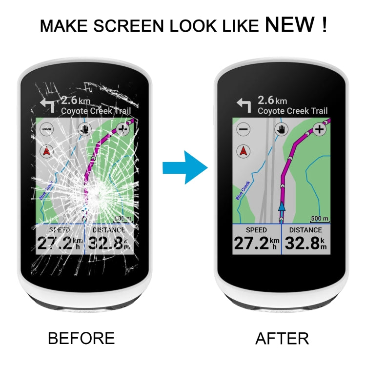 Pour Garmin Edge Explore Écran LCD d'origine avec numériseur Assemblage complet
