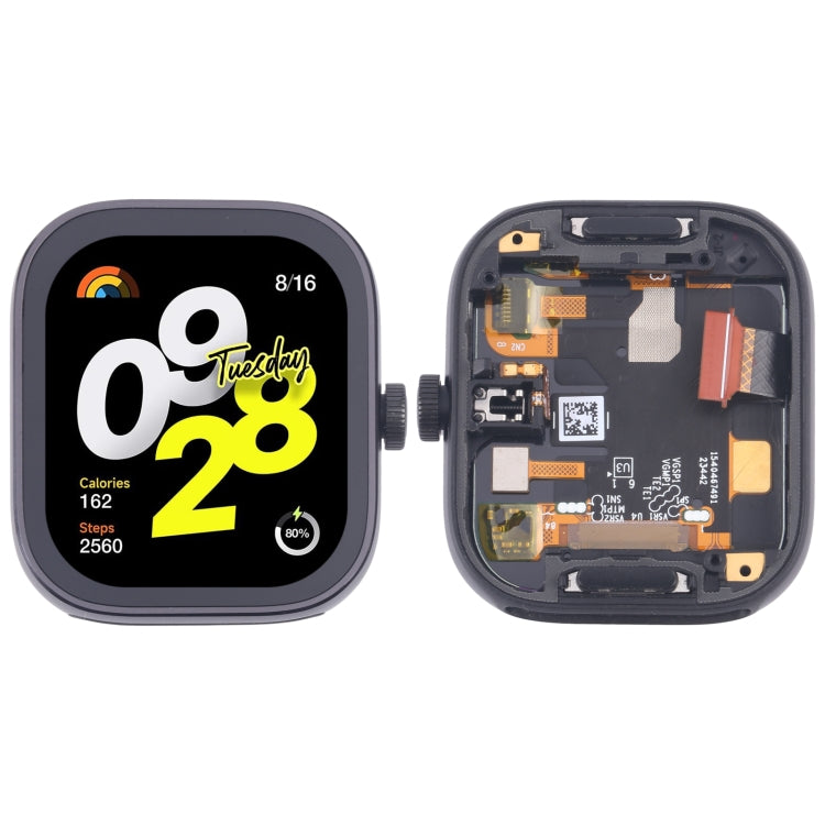 Pour Xiaomi Redmi Watch 4 Original LCD Screen Digitizer Assemblage complet avec cadre